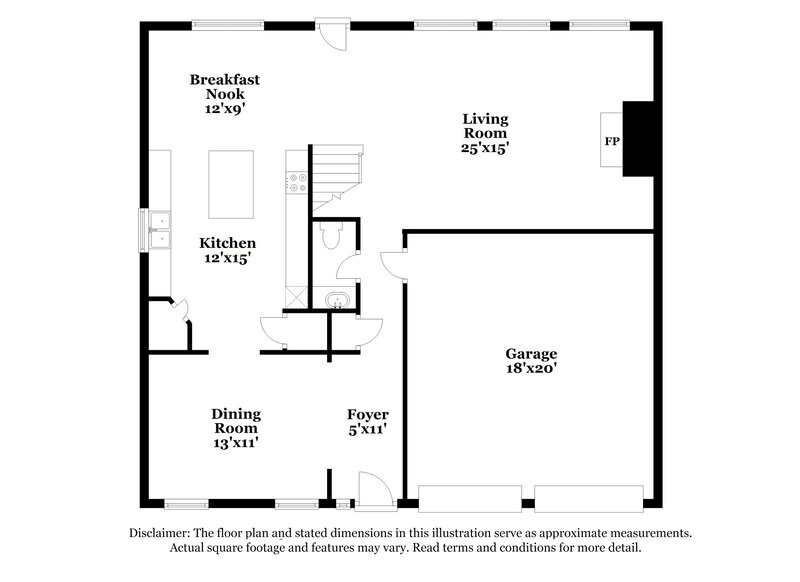 2,260/Mo, 3831 Woodlace Drive Humble, TX 77396 Floor Plan View