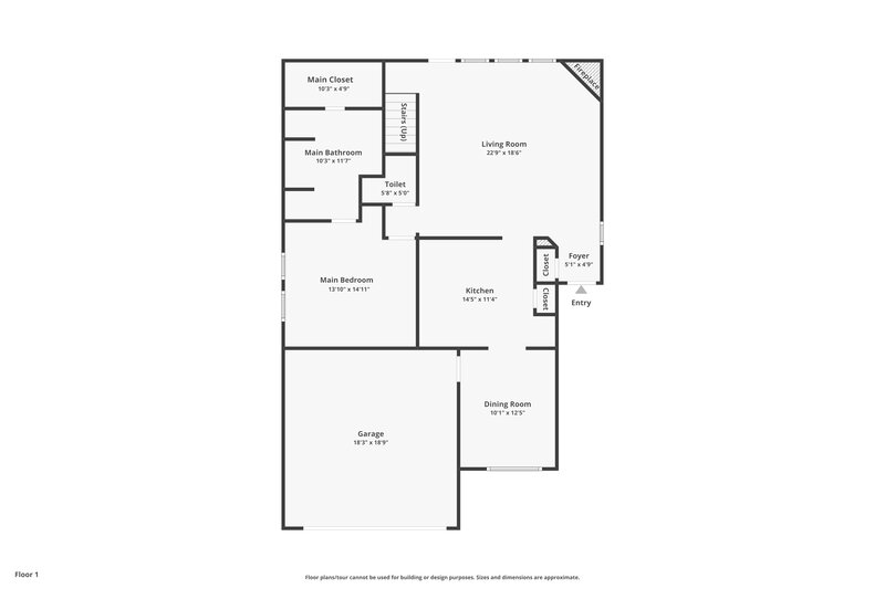 2,260/Mo, 7338 Fox Forest Trail Humble, TX 77338 Floor Plan View 2