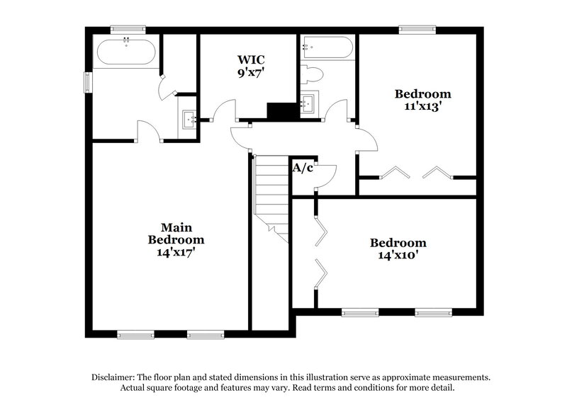 1,890/Mo, 4438 Field Meadow Drive Katy, TX 77449 Floor Plan View 2