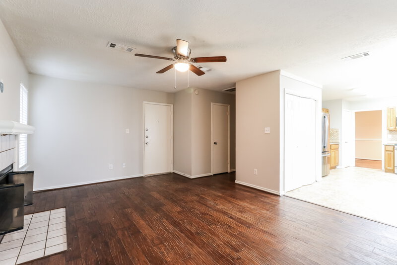1,985/Mo, 5606 Roserock Lane Spring, TX 77379 Living Room View 4