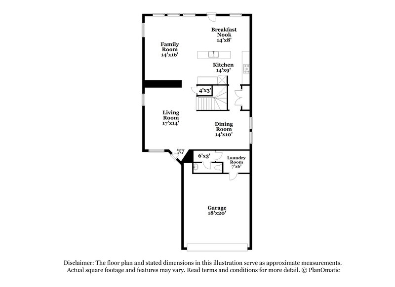 2,260/Mo, 11427 Flying Geese Lane Tomball, TX 77375 Floor Plan View
