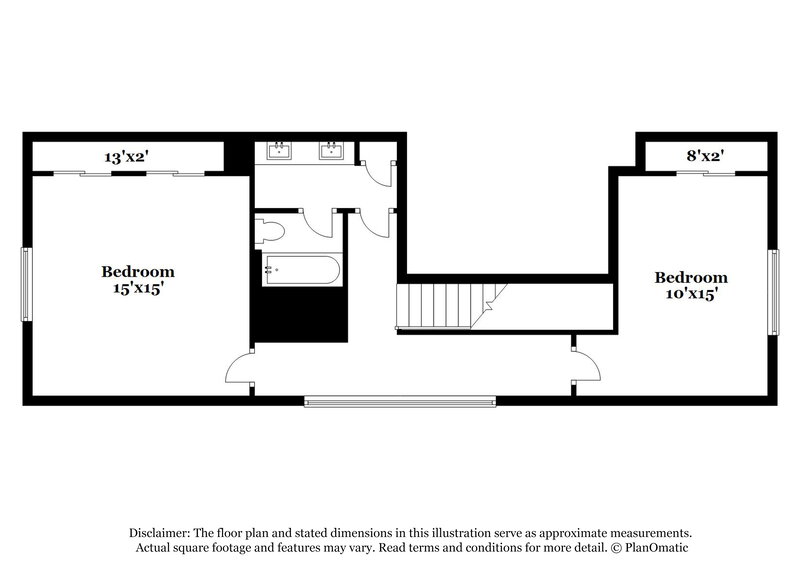 2,275/Mo, 11918 Cottonwood Lane Cypress, TX 77429 Floorplan View 2