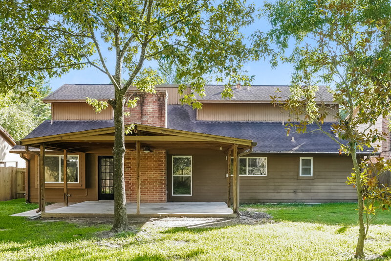 3,160/Mo, 11918 Cottonwood Lane Cypress, TX 77429 Rear View
