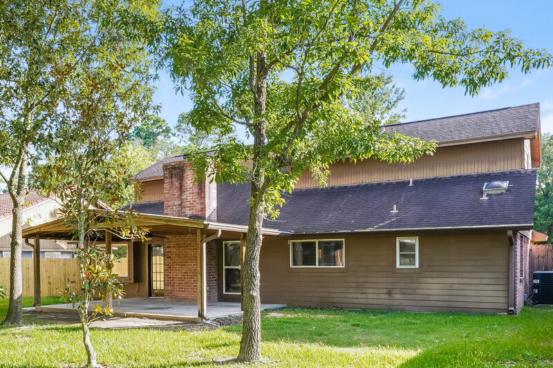 3,160/Mo, 11918 Cottonwood Lane Cypress, TX 77429 Rear View 2