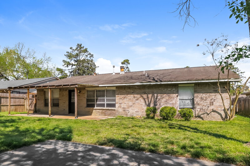 1,935/Mo, 2118 Rycroft Drive Spring, TX 77386 Rear View