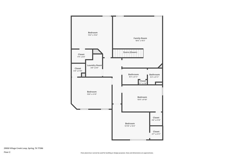 2,220/Mo, 29050 Village Creek Loop Spring, TX 77386 Floor Plan View 2