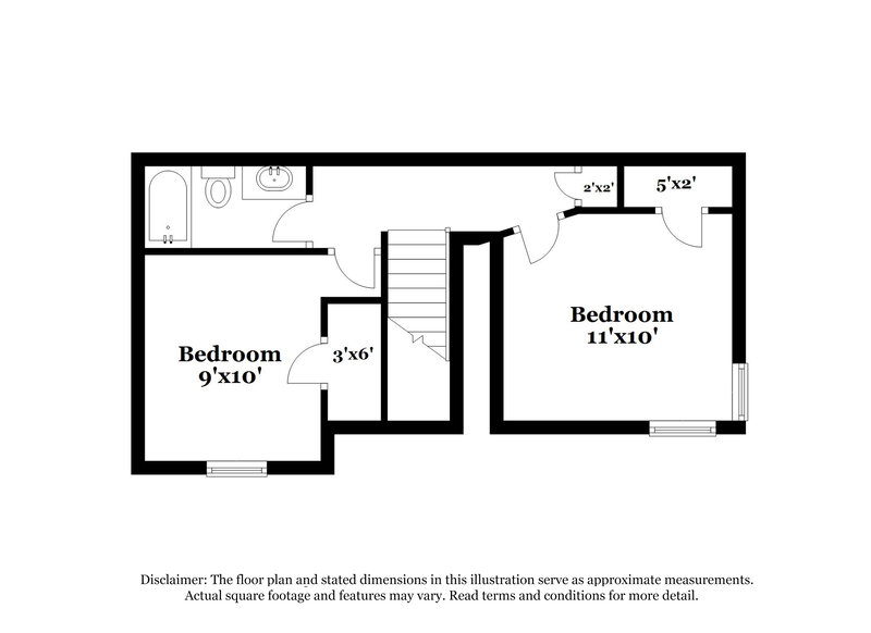 1,905/Mo, 7722 High Village Drive Houston, TX 77095 Floor Plan View 2