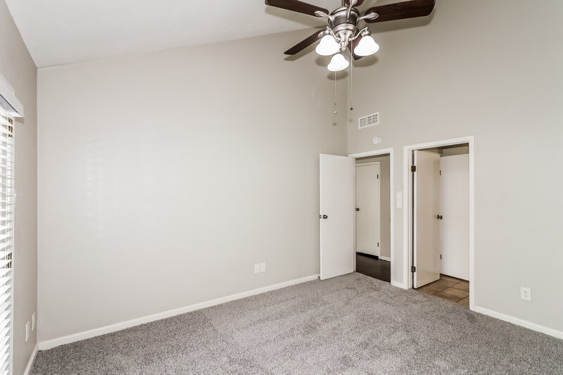 1,905/Mo, 7722 High Village Drive Houston, TX 77095 Main Bedroom View 2