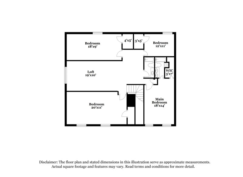 3,000/Mo, 18902 Bressingham Drive Tomball, TX 77375 Floor Plan View 2