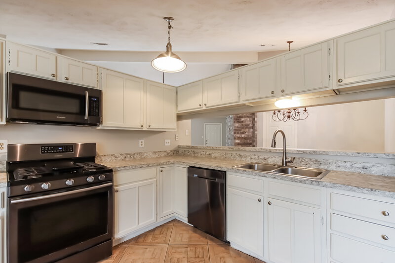 1,965/Mo, 7227 Dogwood Trail Drive Humble, TX 77346 Kitchen View 2