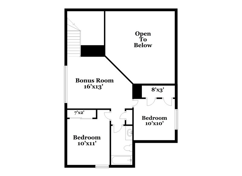 2,015/Mo, 2002 Hickory Glen Dr Missouri City, TX 77489 Floorplan View 2
