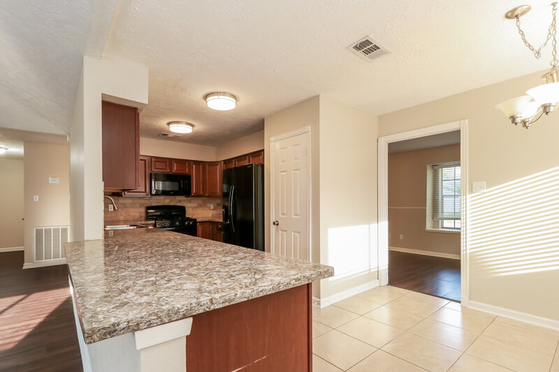 2,025/Mo, 7323 Echo Pines Dr Humble, TX 77346 Kitchen View 2