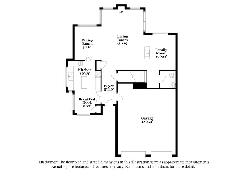 1,890/Mo, 4627 Green Trail Dr Houston, TX 77084 Floorplan View
