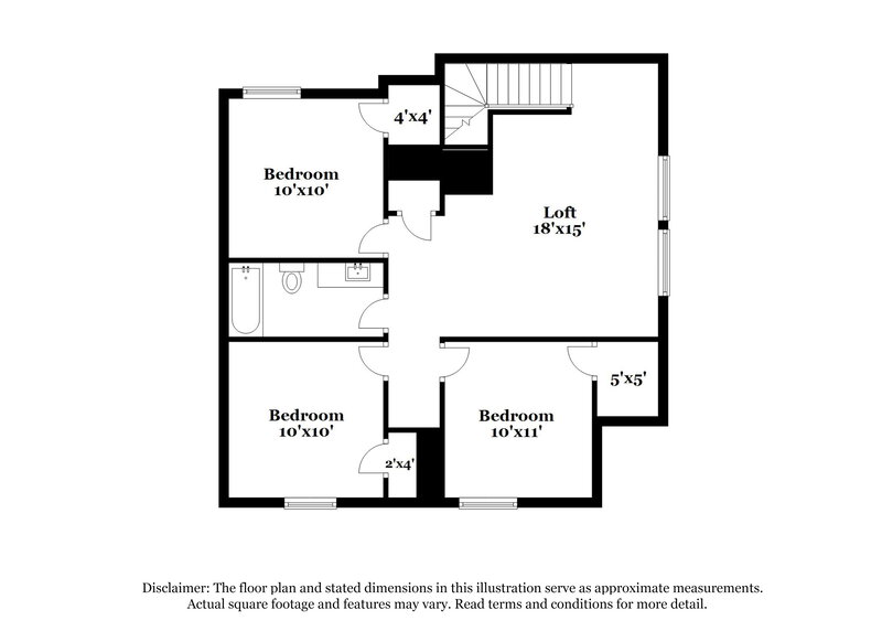 2,220/Mo, 18310 Canary Bluff Ln Cypress, TX 77433 Floor Plan View 2