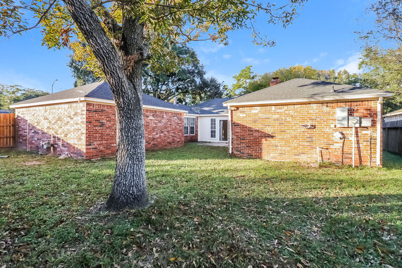 1,850/Mo, 17435 Chicory Dr Houston, TX 77084 Rear View 2