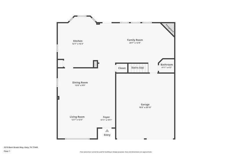 0/Mo, 3219 Bent Brook Way Katy, TX 77449 Floor Plan View