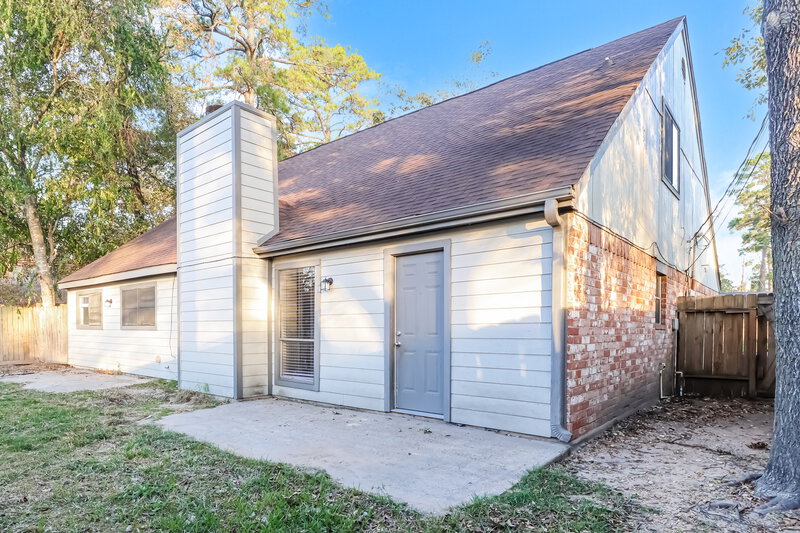1,860/Mo, 9934 Glen Jay Ct Conroe, TX 77385 Rear View