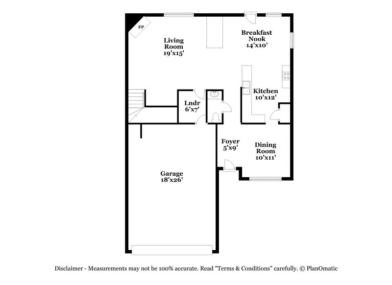 2,055/Mo, 14106 Chelseahurst Lane Houston, TX 77047 Floor Plan View