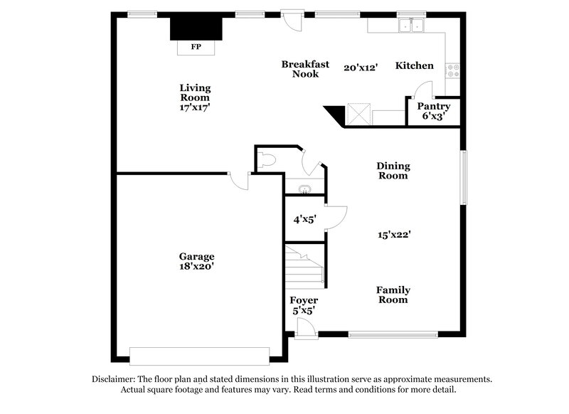 2,055/Mo, 2842 Fox Ravine Dr Spring, TX 77386 Floor Plan View