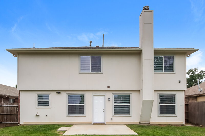 2,055/Mo, 2842 Fox Ravine Dr Spring, TX 77386 Rear View