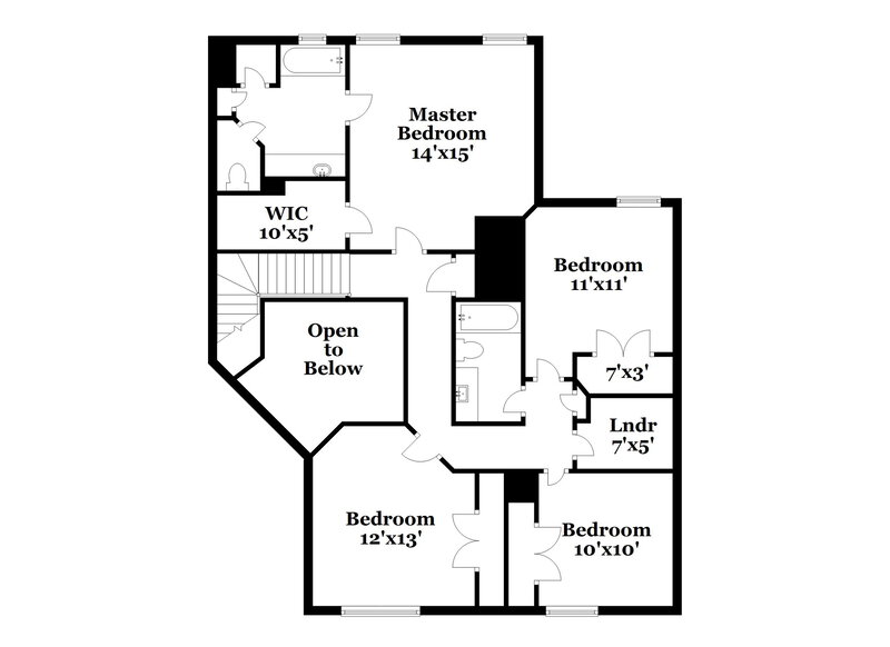 2,245/Mo, 13215 Dennis Way Lane Houston, TX 77044 Floor Plan View