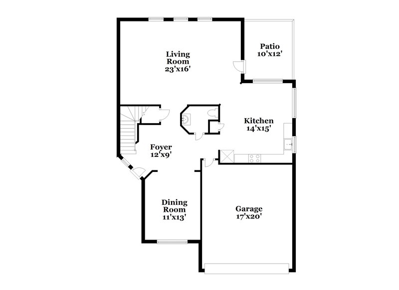 2,245/Mo, 13215 Dennis Way Lane Houston, TX 77044 Floor Plan View 2