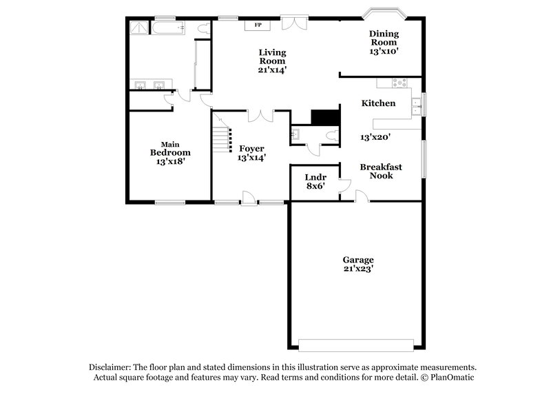 2,220/Mo, 1903 Brazos Crossing Dr Richmond, TX 77406 Floor Plan View
