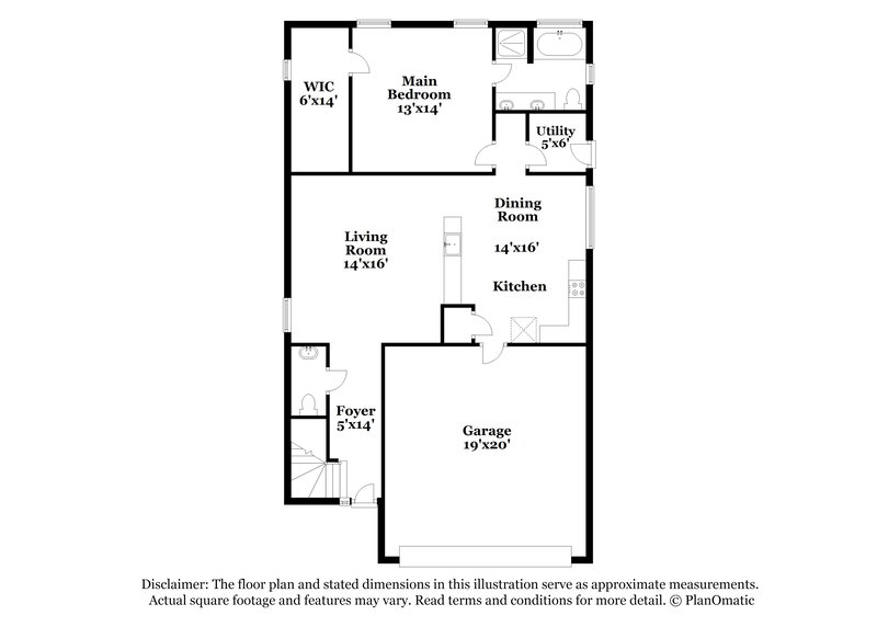 2,060/Mo, 330 Harbor Mist Dr Crosby, TX 77532 Floor Plan View