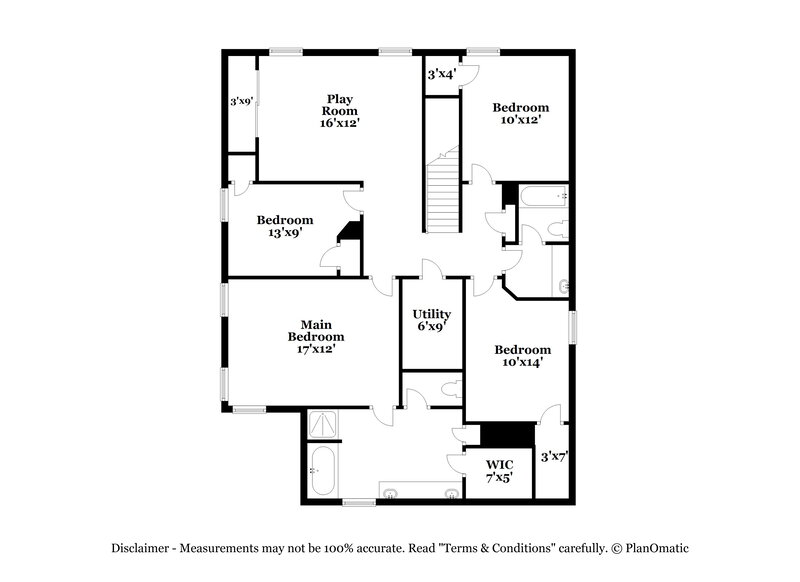 2,520/Mo, 29339 Alba Rose Dr Spring, TX 77386 Floor Plan View 2