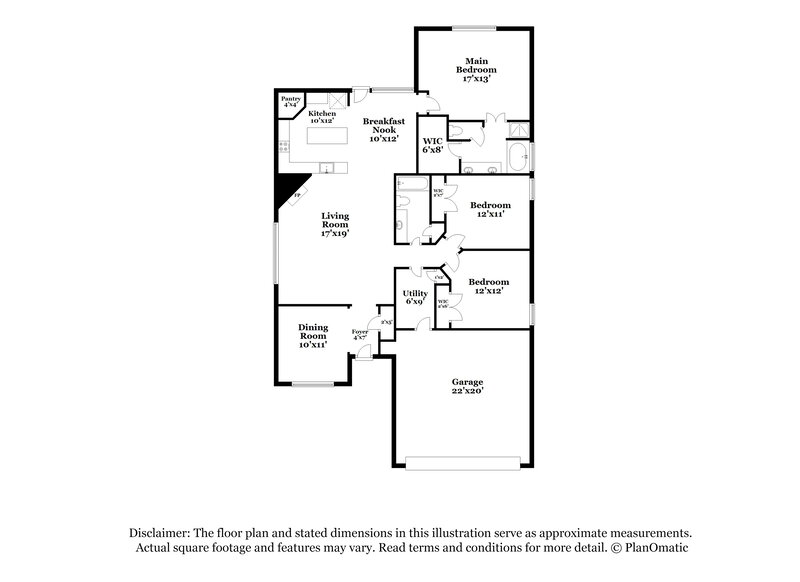 1,980/Mo, 21628 Twitch Ct Porter, TX 77365 Floor Plan View