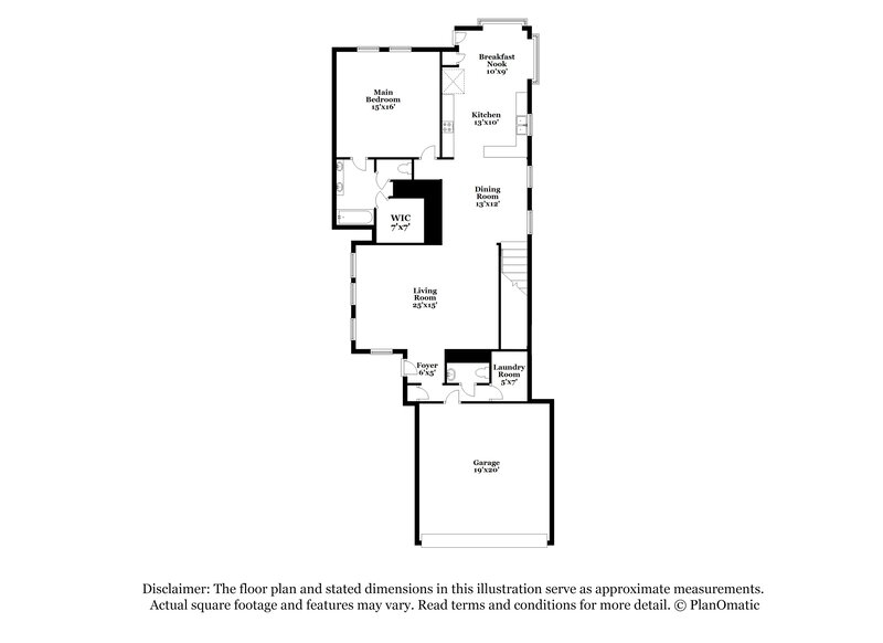 2,490/Mo, 5134 Misty Ln Bacliff, TX 77518 Floor Plan View