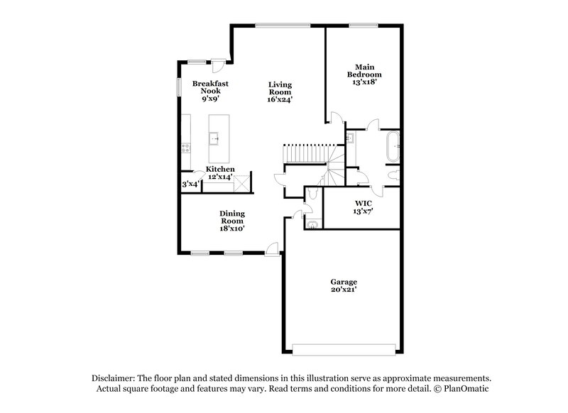 2,480/Mo, 14218 Willow Mountain Ln Houston, TX 77047 Floor Plan View