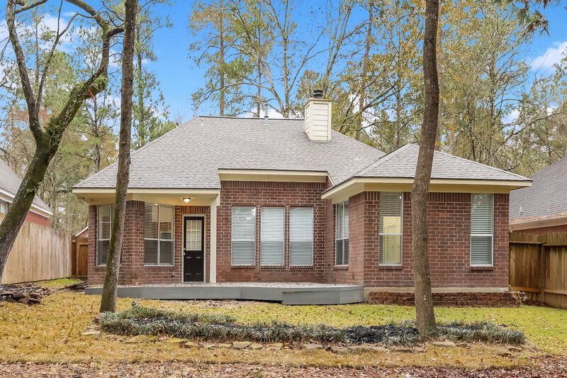 2,395/Mo, 19 Rosewater Pl Spring, TX 77381 Rear View