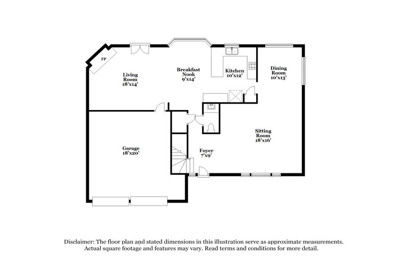 2,025/Mo, 8310 Woodland Willows Dr Houston, TX 77083 Floor Plan View