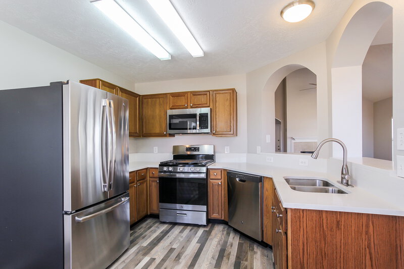 2,340/Mo, 16315 Rockcreek Ln Houston, TX 77049 Kitchen View