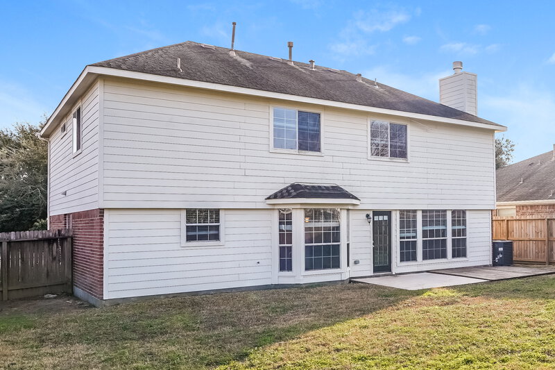 2,230/Mo, 519 Holly Crest Dr Spring, TX 77386 Rear View