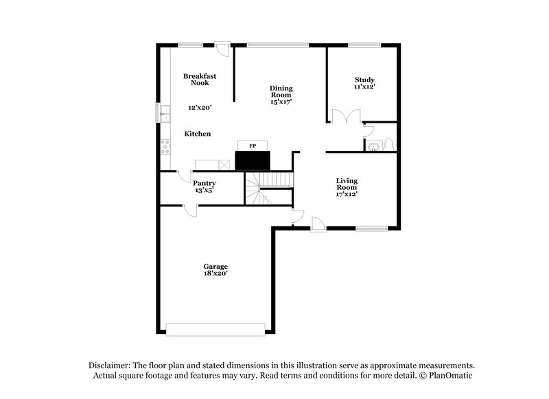 2,320/Mo, 7023 Falling Cherry Pl Houston, TX 77049 Floor Plan View