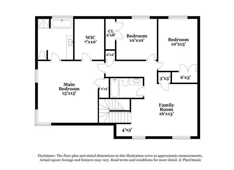 2,320/Mo, 7023 Falling Cherry Pl Houston, TX 77049 Floor Plan View 2