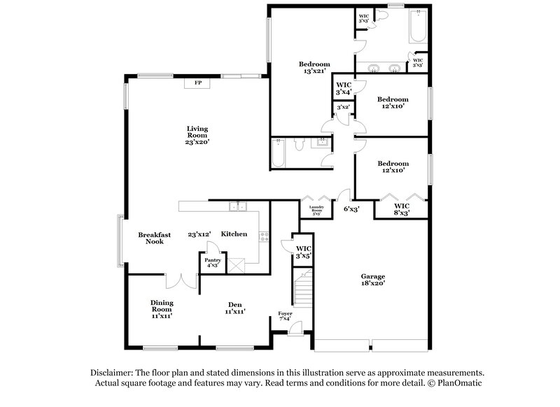2,195/Mo, 3607 Macon Pl Ct Houston, TX 77082 Floor Plan View 2