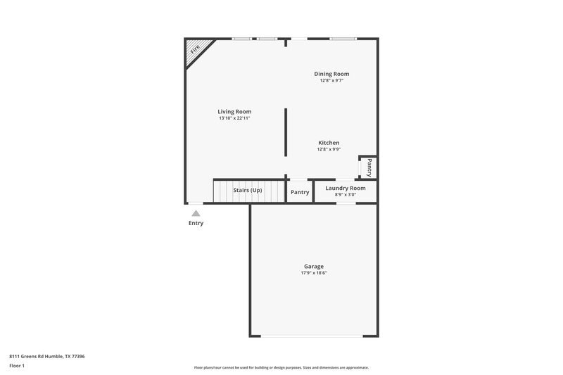 2,015/Mo, 8111 Greens Rd Humble, TX 77396 Floor Plan View