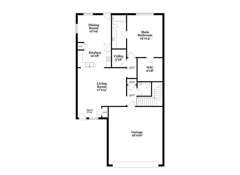 1,975/Mo, 3626 Maris Way Humble, TX 77338 Floor Plan View