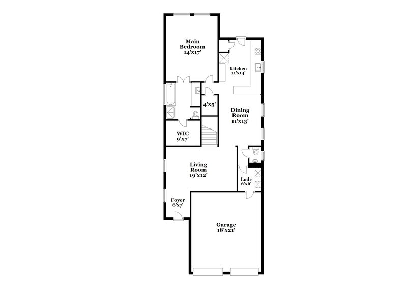 2,195/Mo, 10518 Southway Bend Ln Houston, TX 77034 Floor Plan View