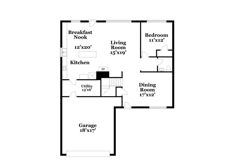 3,740/Mo, 6135 Springbrook Garden Ln Spring, TX 77379 Floor Plan View