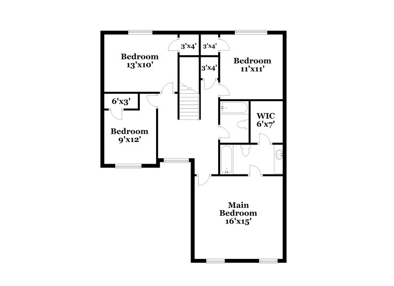 2,075/Mo, 22806 Red Leo Ln Spring, TX 77389 Floor Plan View 2
