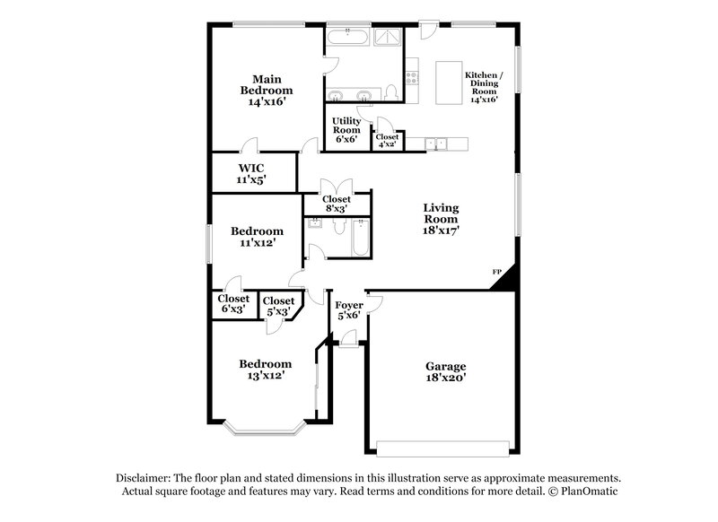2,300/Mo, 21103 Spur Ridge Ct Richmond, TX 77406 Floor Plan View