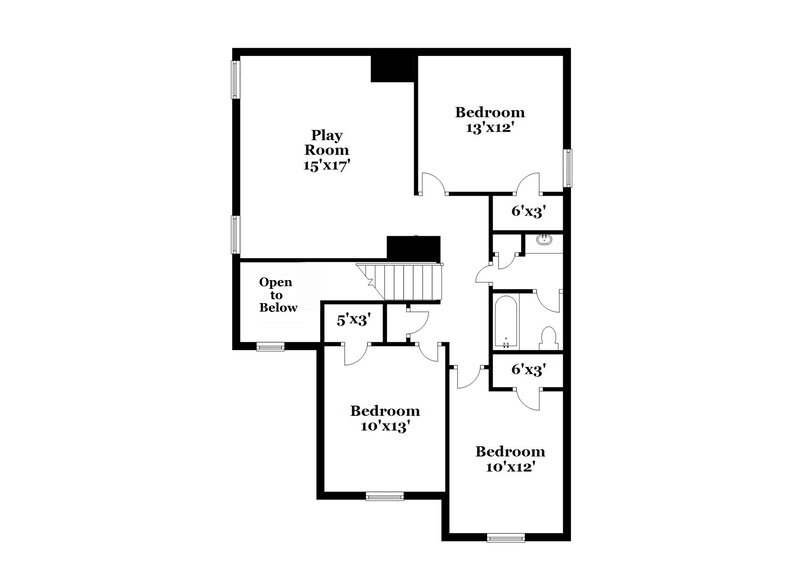 1,910/Mo, 25726 Northpark Palm Dr Porter, TX 77365 Floor Plan View 2