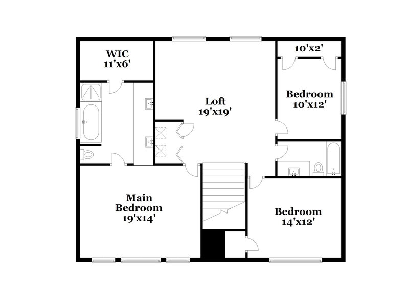 2,620/Mo, 4401 Plover Dr Seabrook, TX 77586 Floor Plan View 2