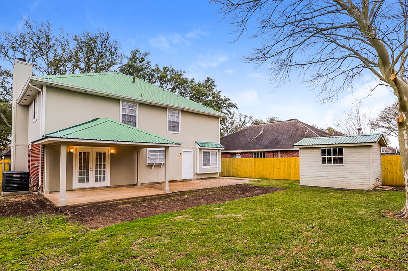 2,620/Mo, 4401 Plover Dr Seabrook, TX 77586 Rear View