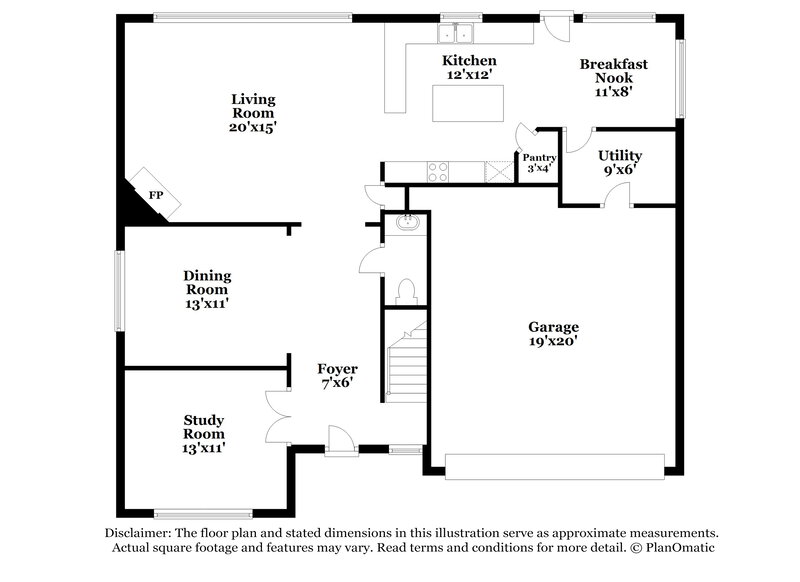 2,485/Mo, 18403 Mabels Island Ct Humble, TX 77346 Floorplan View 2