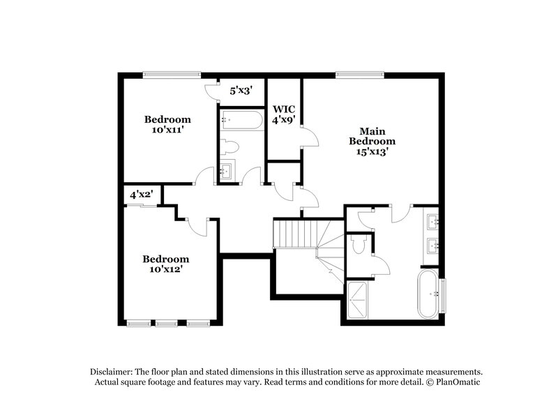 1,910/Mo, 13203 Alderfield Rd Houston, TX 77044 Floor Plan View 2